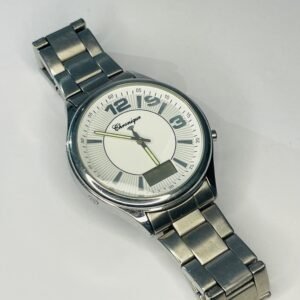 Chronique Radio Controlled Ana-Digi White Dial Men's Watch